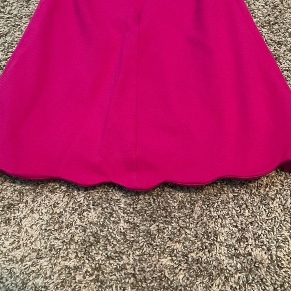 Aqua Mini Cocktail Scalloped Dress Size XS Pink - Picture 8 of 8